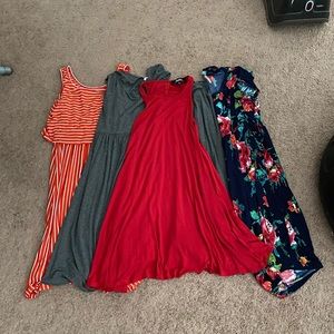 5 Maternity Dresses- 3 are Brand New